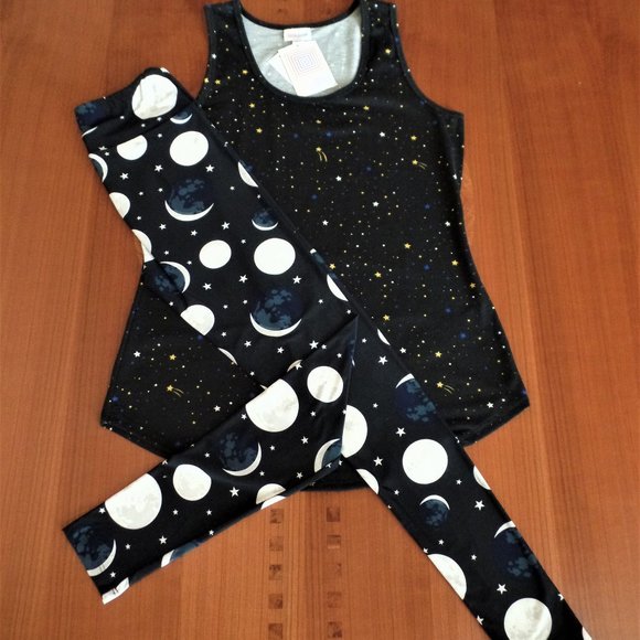 LULAROE Other - LULAROE OUTFIT! M- TANK TOP & OS- LEGGINGS